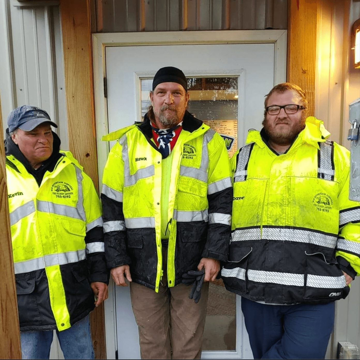 The Big Mountain Disposal team